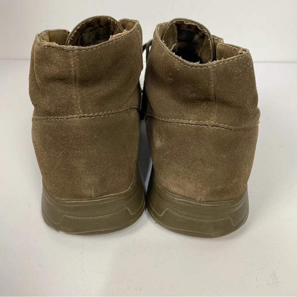 Harley Davidson Brown Leather Suede Chukka Boots